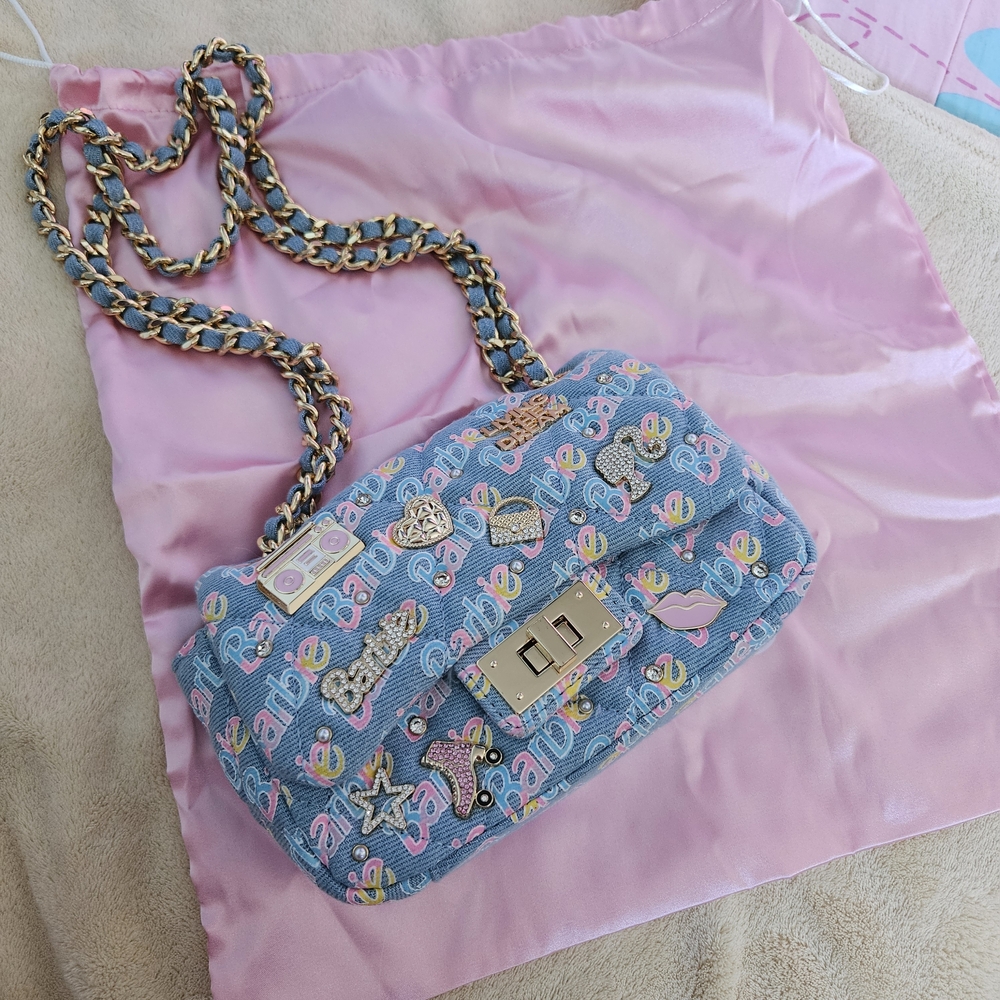BarbiexAldo Denim Crossbody Bag